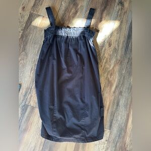 Everlane Black Paperbag Dress